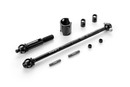 ECS FRONT DRIVE SHAFT 81MM WITH 2.5MM PIN - HUDY SPRING STEEL™ - SET XR365201